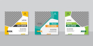 Beauty Spa salon Social Media Post Design
