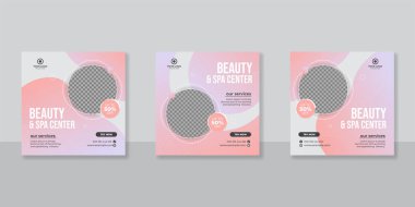 Beauty Spa salon Social Media Post Design