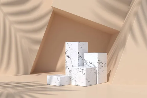 Soyut pastel renk arkaplanı, podyum için minimalist model, modern sahne, ekran veya vitrin, 3D görüntüleme.