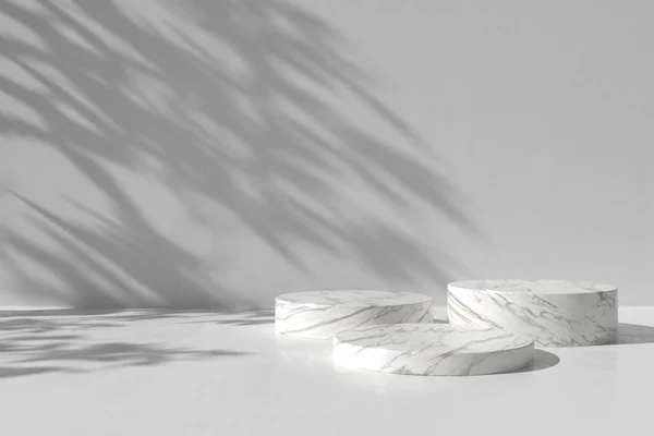 Soyut minimal sahne, kozmetik veya ürün görüntüleme podyumu 3D görüntüleme için tasarım.