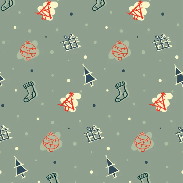 El yapımı kruvasanlar, kahverengi arka planda baget unsurları vektör deseni. Zarif Fransız ekmeği ve fırın elementleri. Kruvasan çöreği. Kahvaltı kahve zamanı. El çizimi harfler.