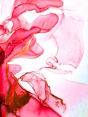 Soyutlama. Sentetik beyaz kağıtta alkol maskarası