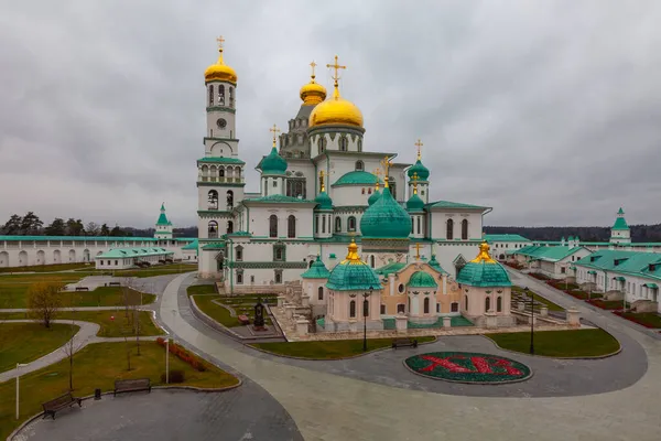 Resurrección Nueva Jerusalén Monasterio Stavropegic Ciudad Istra Rusia — Foto de Stock