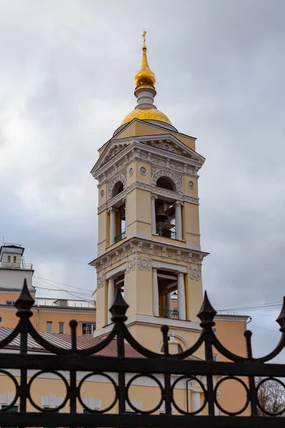 Campanario Catedral Trinidad Ciudad Podolsk Región Moscú Rusia — Foto de Stock