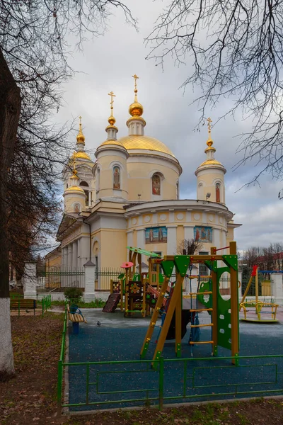 Catedral Trindade Cidade Podolsk Moscovo Rússia — Fotografia de Stock