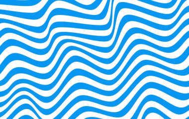 Mavi ve beyaz dalgaların soyut arkaplanı