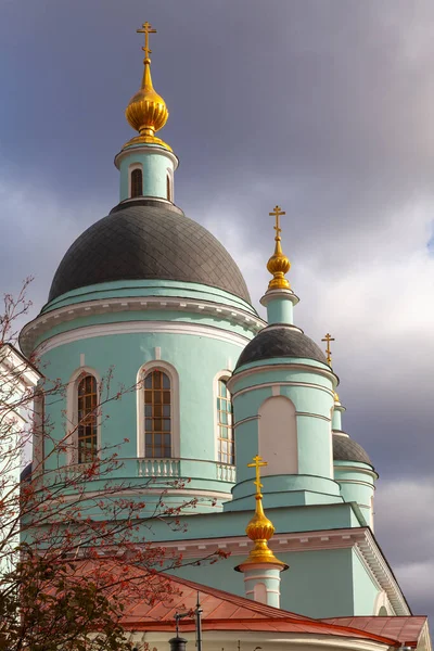 Tempel Der Lebensspendenden Dreifaltigkeit Karacharow Moskau — Stockfoto