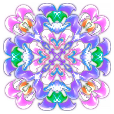 Beyaz zemin, pastel, renkler, simetrik, şablon, yazı için boşluk, elle çizilmiş grafiksel tablet, desenler, dekorasyon ambalajları, basılı malzemeler, afişler, el ilanları oluşturmak için soyut, element, süsleme,