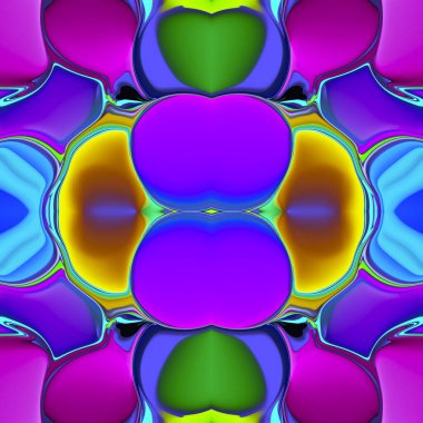 3D parlak leylak baloncukları, soyut arkaplan, grafiksel renkler, bilgisayar grafiği, pastel renk, tasarım afişi, poster, ambalaj, tekstil deseni, baskı için