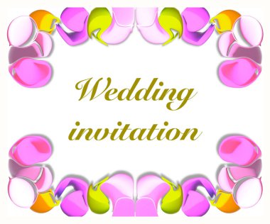 3D; soyut sınır; beyaz arkaplan; beyaz arkaplan; bitkisel düzen; metin için yer; düğün davetiyesi; kitapçık; bayrak; pastel renkler; vignette; balayı; sertifika; nişan; ışıltı; evlilik; duyuru; süsleme; davetiye; kartpostal;;