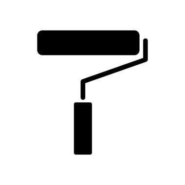 boya rulo düz simgesi