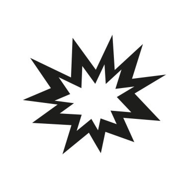 Bum ikonu. Düz Tasarım