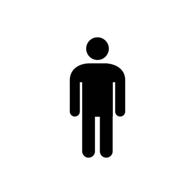 Beyaz arkaplanda vektör simgesi. Vektör İllüstrasyonu