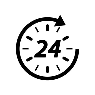 Saat saat etrafında bir gün simgesini açın..