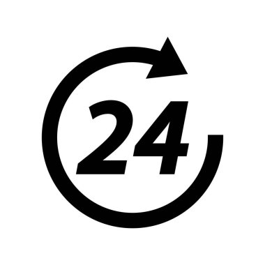 Saat saat etrafında bir gün simgesini açın..