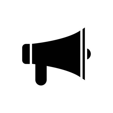 hoparlör simgesi vektör, hisse senedi vektör çizim düz tasarım stili