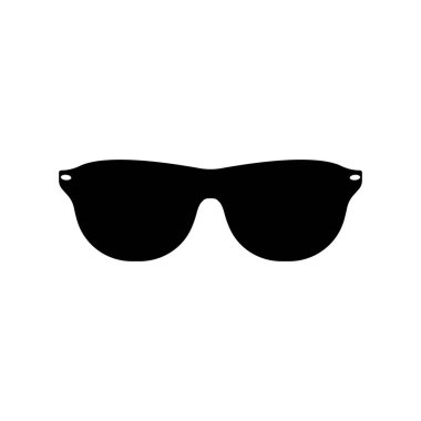 güneş gözlüğü ikonu vektör illüstrasyonu