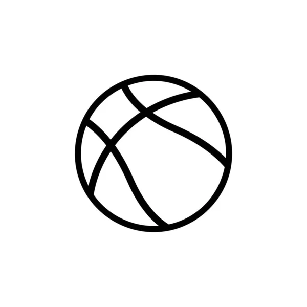 Икона Баскетбола Концепция Создания Векторных Символов Премиум Качества Вашего Логотипа — стоковый вектор