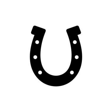 At nalı ikonu. Web için düz illüstrasyon vektör simgesi