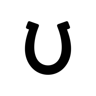 At nalı ikonu. Web için düz illüstrasyon vektör simgesi