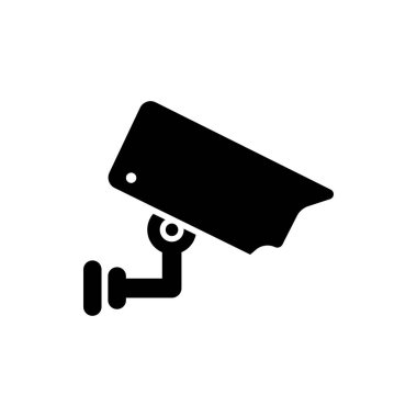 Güvenlik kamerası, CCTV. Uyarı İşareti