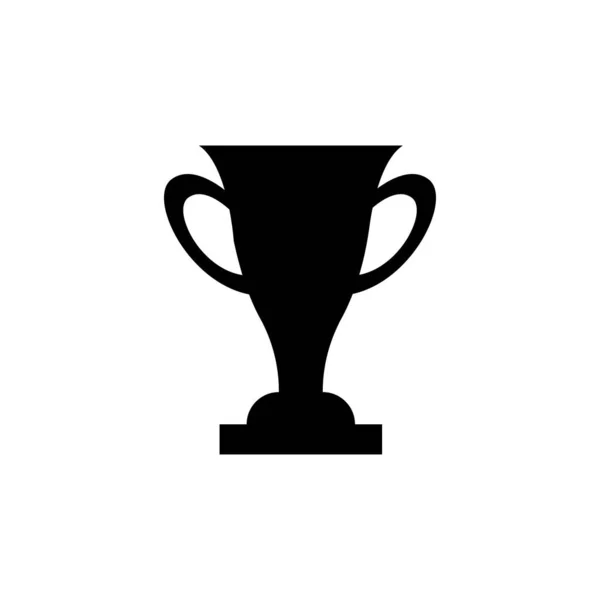 Ikona Pucharu Mistrzów Płaska Konstrukcja Wektor Obrazu Wektora — Wektor stockowy