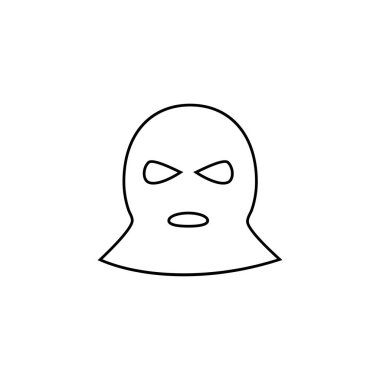 Yün simgesi. Modaya uygun modern düz doğrusal vektör koleksiyonundan ince çizgi hukuk ve adalet, düzenlenebilir anahattı kontur vektör çizim beyaz zemin üzerine yün simgesi