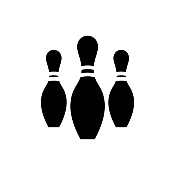 Bowling Pin Vector Icon — 图库矢量图片