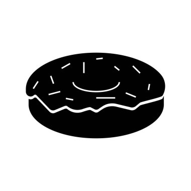 Çörek simgesi vektör logo şablonu