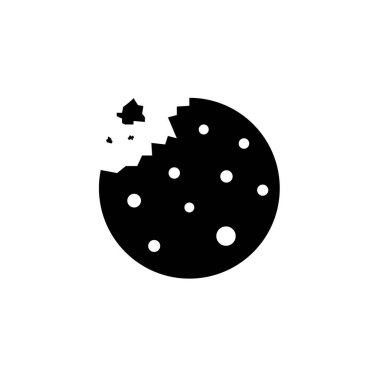 Vektör Kurabiye Simgesi. Tasarımın için, logo. Vektör illüstrasyonu.