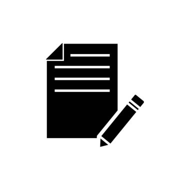 Kalem kağıt simgesi ile gösteren resim