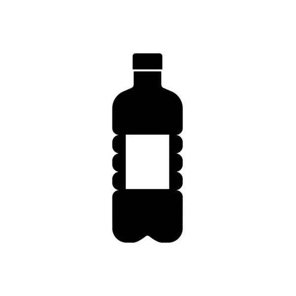 Botella Plástico Icono Vector — Archivo Imágenes Vectoriales
