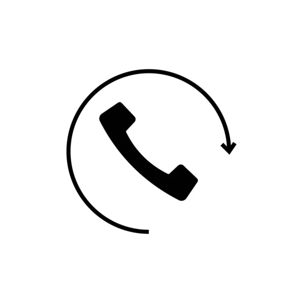 Handset Icon Vector Trendy Flat Style Graphic Design Web Site — Stock Vector