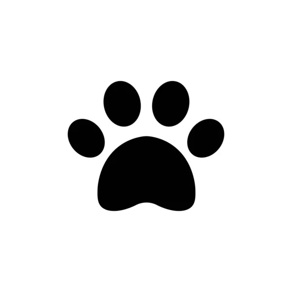 Ilustración Icono Pata Símbolo Signo Animal Vector — Archivo Imágenes Vectoriales