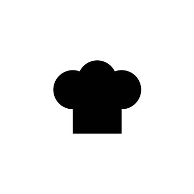 Şef logo simgesi vektörü