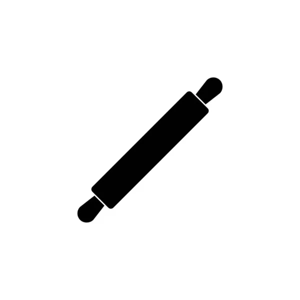 Rolling Pin Symbol Vektorabbildung — Stockvektor