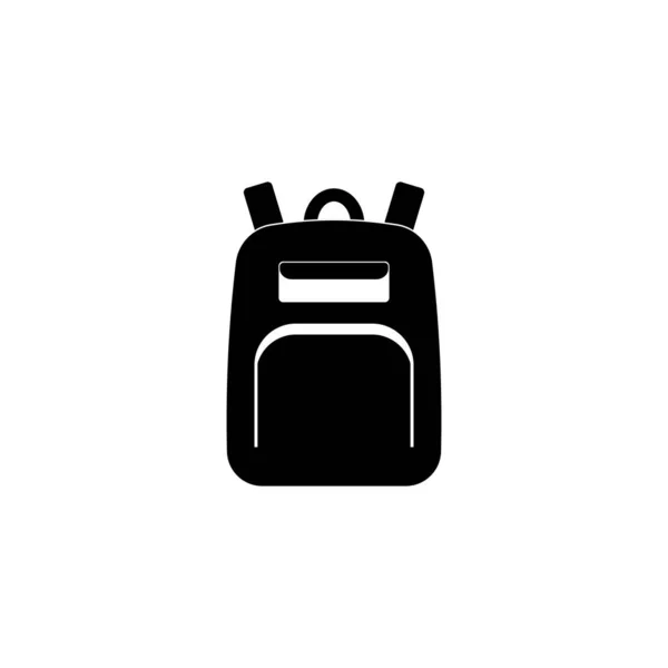 Backpack School Bag Icon — Stock Vector