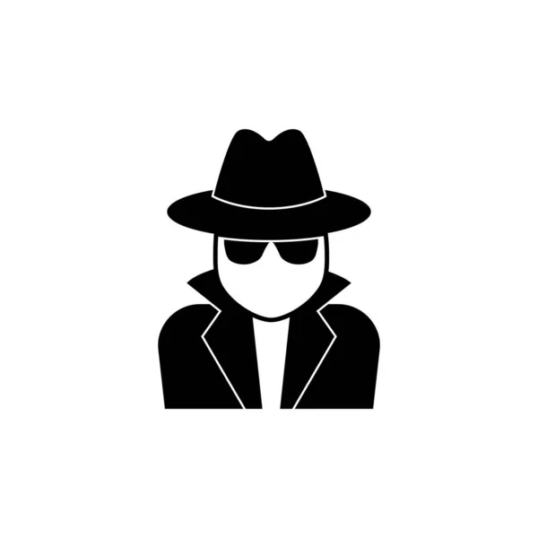 Spy Detective Icon Suitable Info Graphics Websites Print Media Interfaces — Stock Vector