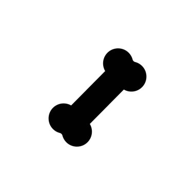 Kemik vektör simgesi. Vektör illüstrasyonu, EPS10.