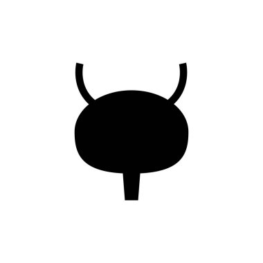 İnsan mesanesi ikonu. Vektör illüstrasyonu, EPS10.