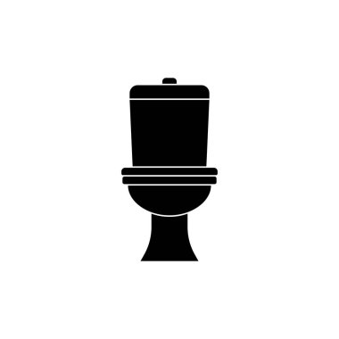 Tuvalet Simgesi. Profesyonel, piksel mükemmel simgeler hem büyük hem de küçük çözünürlükler için optimize edildi.