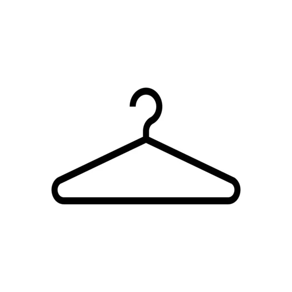 Hanger Icon Vector Symbol Stock Illustration Web — Stock Vector