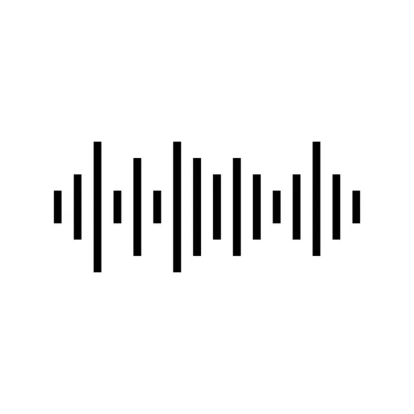 Ισορροπητής Μουσική Επίπεδη Εικονίδιο Διάνυσμα Σύμβολο Απόθεμα Εικονογράφηση Web — Διανυσματικό Αρχείο