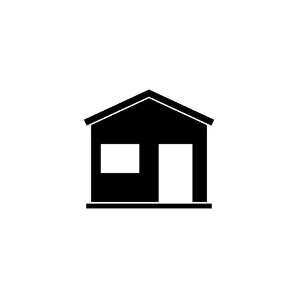 Home Residential Place Vector Symbol Stock Illustration Web — Stock Vector