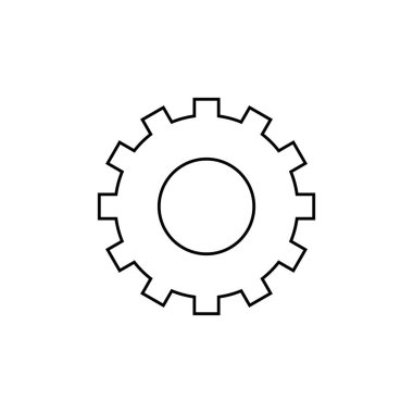 Vites seçenekleri doğrusal simgesi. İnce hat illüstrasyon. Çizim vektör izole anahat