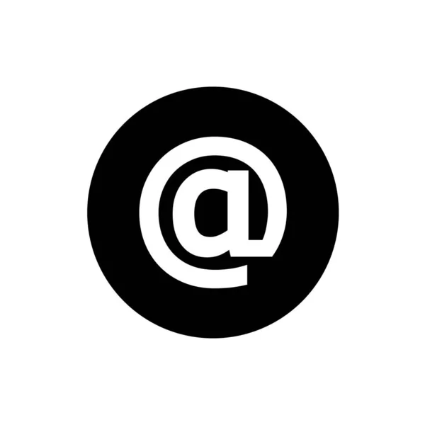 Email Icon Vector Solid Illustration Pictogram Isolated — 스톡 벡터