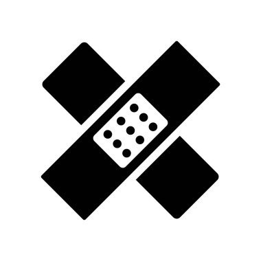 alçı simgesi. Moda düz ui işareti, grafik pictogram.