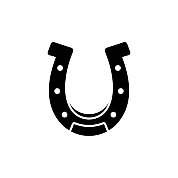 Ikon Tapal Kuda Ilustrasi Sederhana Dari Ikon Vektor Tapal Kuda Grafik Vektor