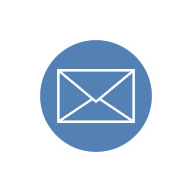 İleti simgesi vektörü. Web siteniz için mesaj sembolü, uygulama, logo, UI. Vektör illüstrasyonu, EPS10.