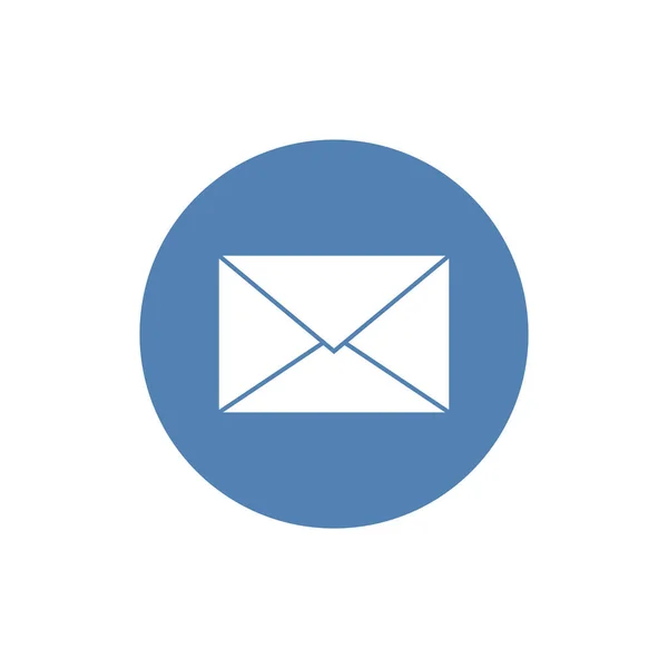 Vecteur Icônes Mail Icône Mail Illustration Enveloppe Message Illustration Vectorielle — Image vectorielle